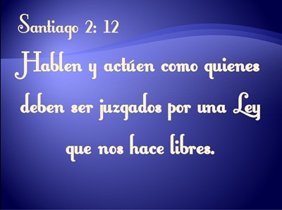 SANTIAGO 2:12